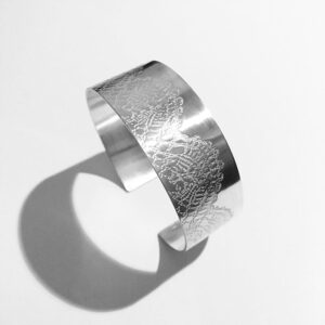 Bracelet MOTIF Dentelle argent