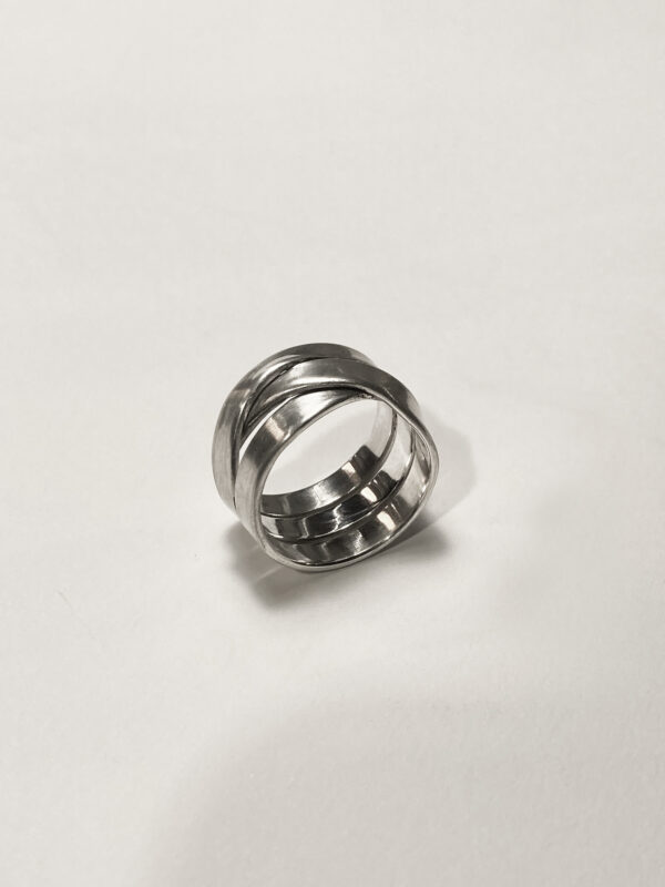 Bague Ruban PM argent 925