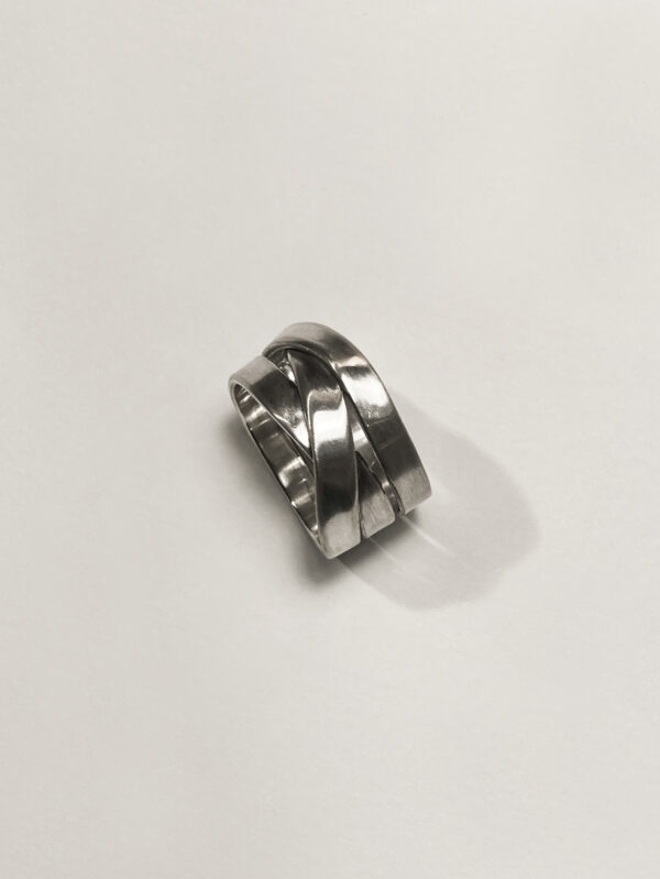 Bague Ruban PM argent 925